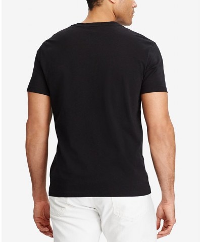 Men's Big & Tall Classic Fit V-Neck T-Shirt Black $27.30 T-Shirts