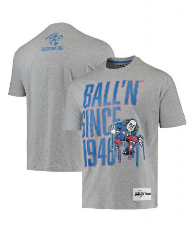 Men's Heather Gray Philadelphia 76Ers Since 1946 T-shirt $22.35 T-Shirts