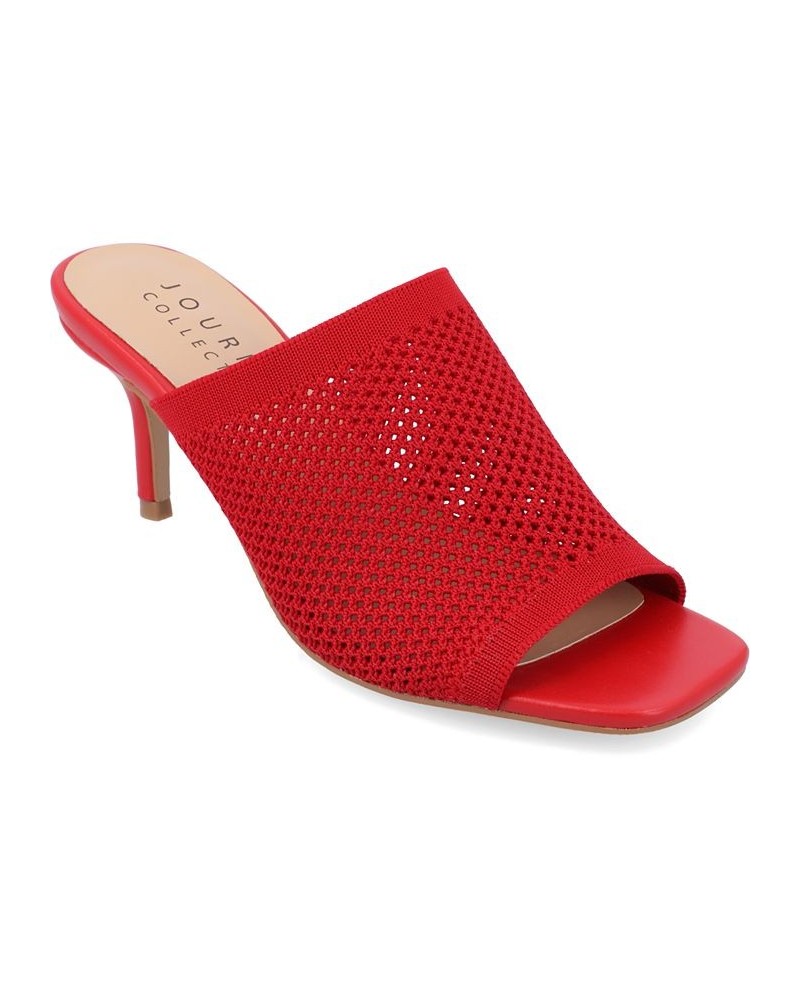 Women's Leighton Soft Knit Sandals PD05 $51.29 Shoes