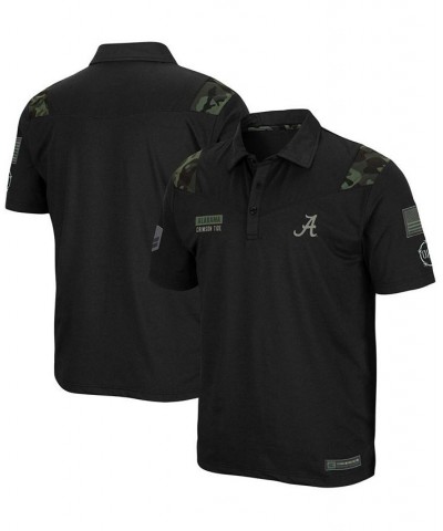 Men's Black Alabama Crimson Tide OHT Military Inspired Appreciation Sierra Polo $28.20 Polo Shirts