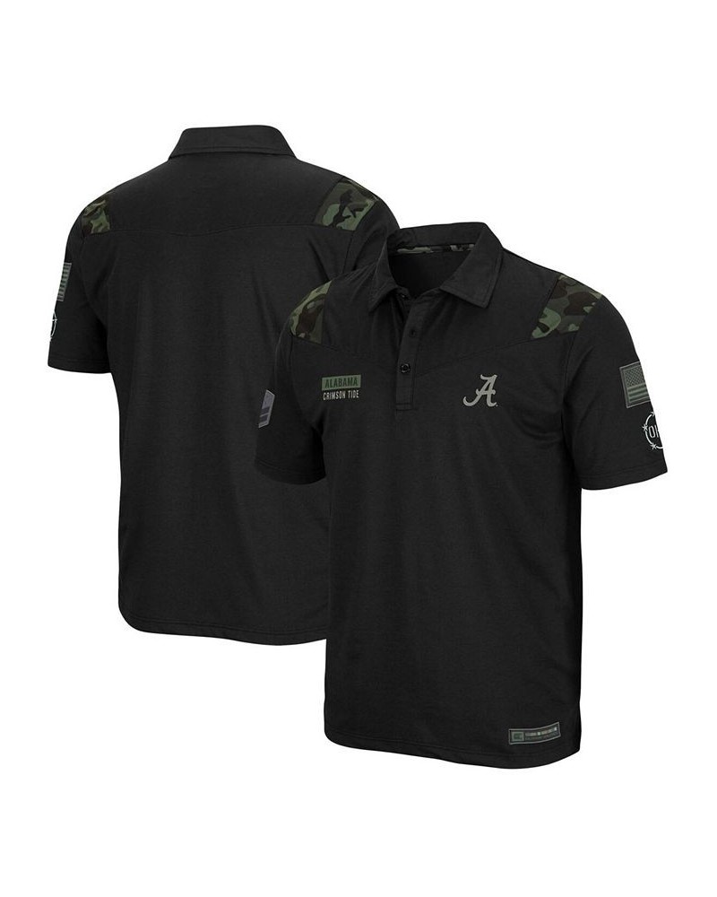 Men's Black Alabama Crimson Tide OHT Military Inspired Appreciation Sierra Polo $28.20 Polo Shirts