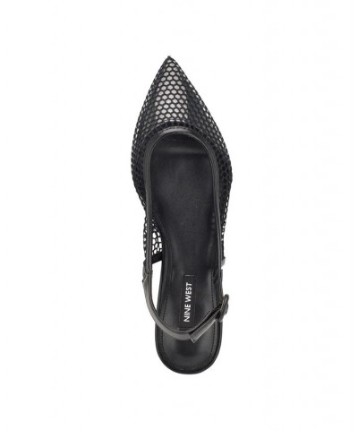 Women's Branid Dress Flats Black $49.50 Shoes