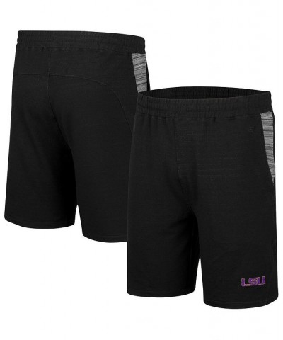 Men's Black LSU Tigers Wild Party Shorts $18.80 Shorts