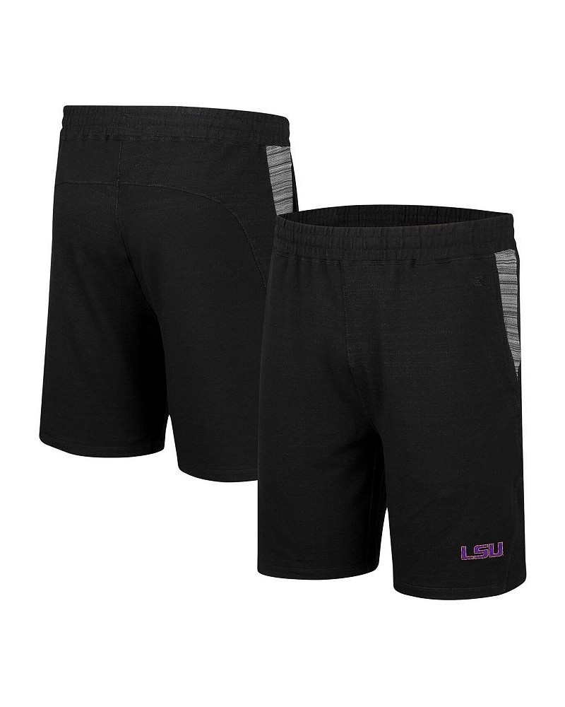 Men's Black LSU Tigers Wild Party Shorts $18.80 Shorts