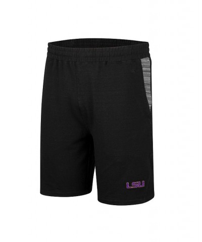 Men's Black LSU Tigers Wild Party Shorts $18.80 Shorts