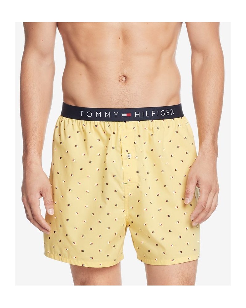 Men's Sailboat-Print Cotton Poplin Boxers PD03 $17.00 Underwear