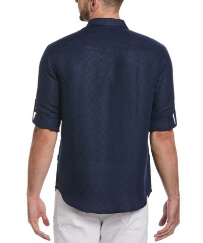 Men's Tonal Shirt Blue $25.30 Shirts