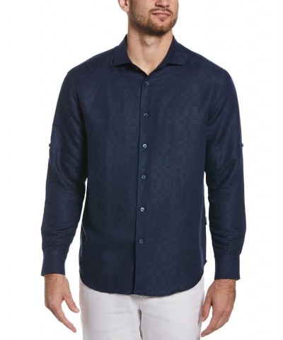 Men's Tonal Shirt Blue $25.30 Shirts