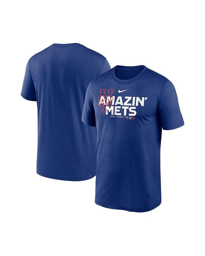 Men's Royal New York Mets Local Rep Legend Performance T-shirt $23.50 T-Shirts