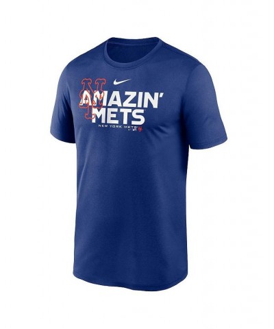 Men's Royal New York Mets Local Rep Legend Performance T-shirt $23.50 T-Shirts