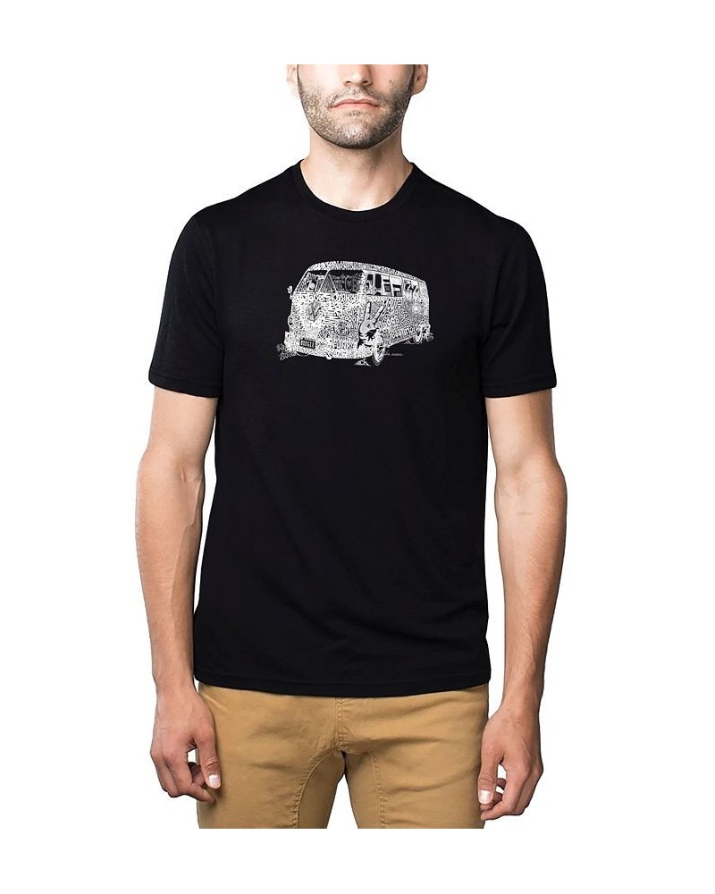 Men's Premium Word Art T-Shirt - The 70's Black $22.50 T-Shirts