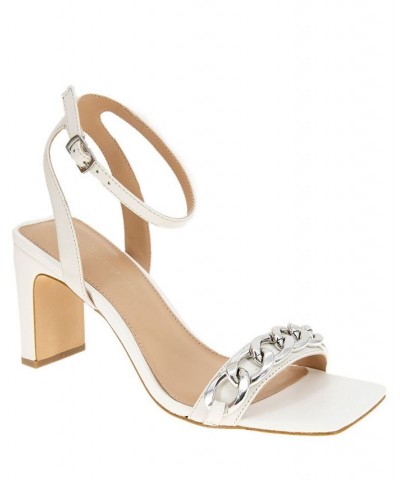 Women's Finda Sandals White $52.89 Shoes