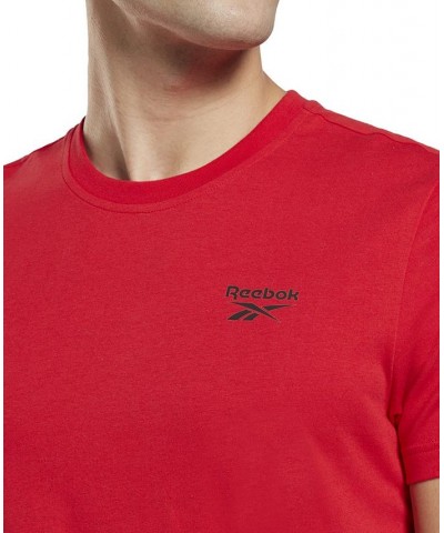 Men's Identity Classic Logo Graphic T-Shirt Vector Red $12.65 T-Shirts