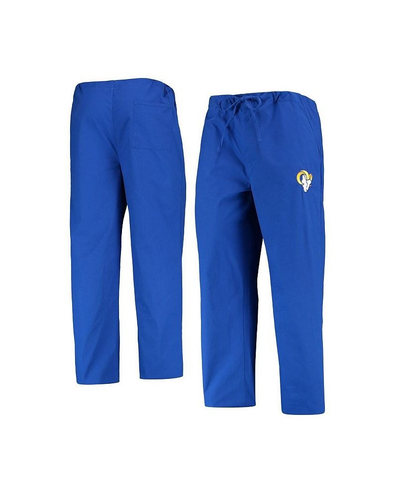 Men's Royal Los Angeles Rams Scrub Pants $22.50 Pants