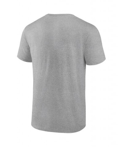 Men's Branded Heather Gray Miami Marlins Iconic Go For Two T-shirt $21.99 T-Shirts