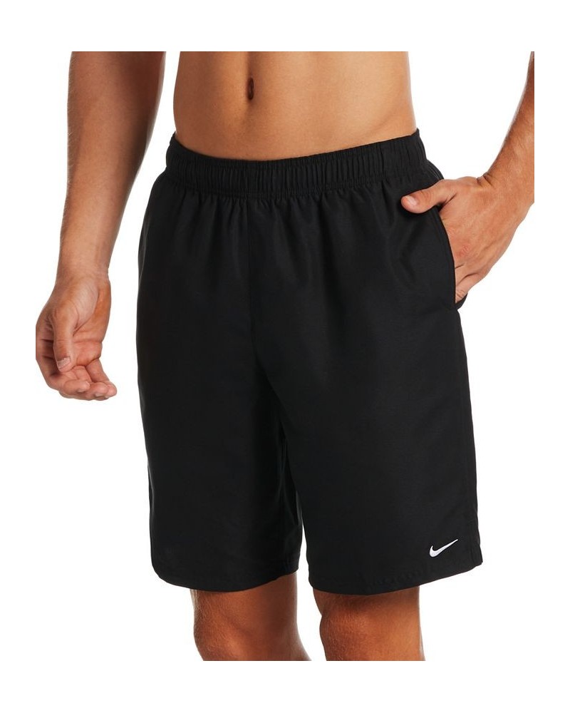 Men's Essential Lap Solid 9" Swim Trunks PD01 $20.24 Swimsuits