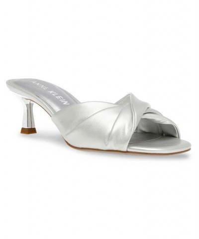 Women's Laila Dress Sandals Silver $53.46 Shoes