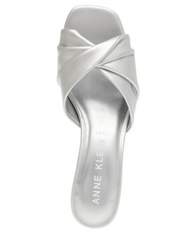 Women's Laila Dress Sandals Silver $53.46 Shoes