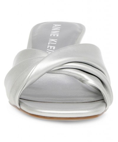 Women's Laila Dress Sandals Silver $53.46 Shoes