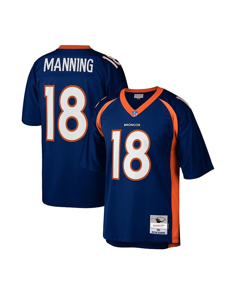 Men's Peyton Manning Navy Denver Broncos 2015 Legacy Replica Jersey $81.60 Jersey