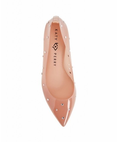 Women's The Golden Studded Pointed Toe Pumps PD04 $35.70 Shoes