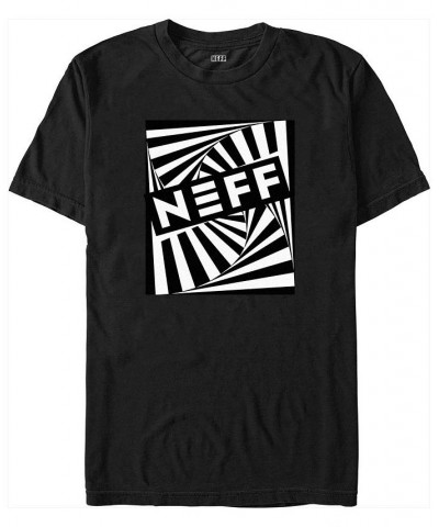 Men's NEFF High Anxiety Short Sleeve T-shirt Black $15.40 T-Shirts