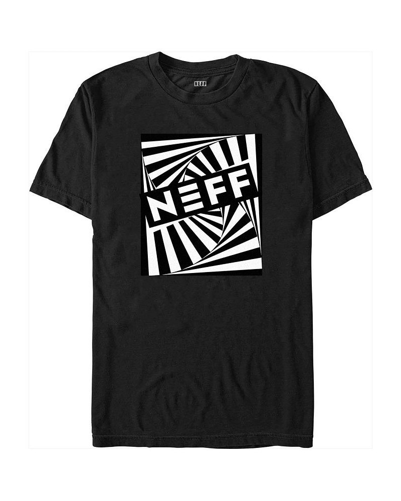 Men's NEFF High Anxiety Short Sleeve T-shirt Black $15.40 T-Shirts