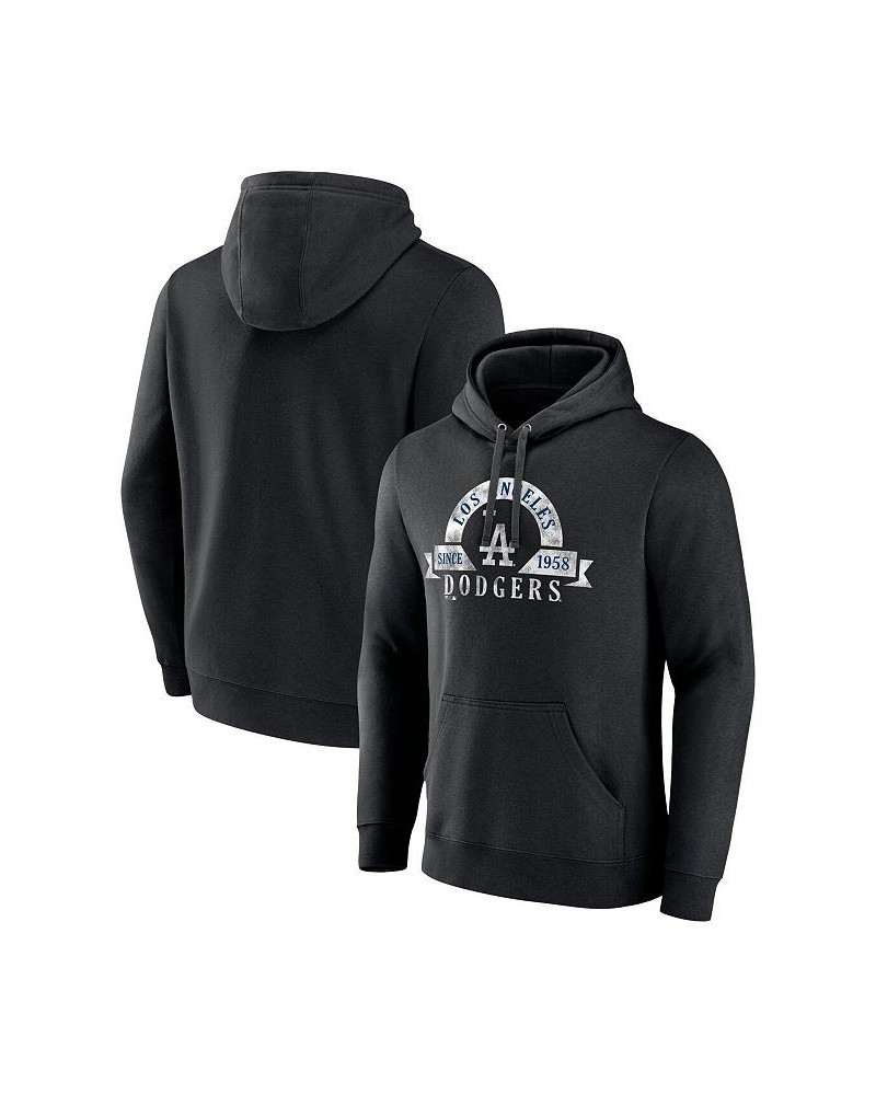 Men's Branded Black Los Angeles Dodgers Big and Tall Utility Pullover Hoodie $35.70 Sweatshirt