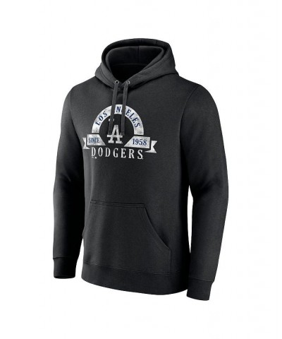 Men's Branded Black Los Angeles Dodgers Big and Tall Utility Pullover Hoodie $35.70 Sweatshirt