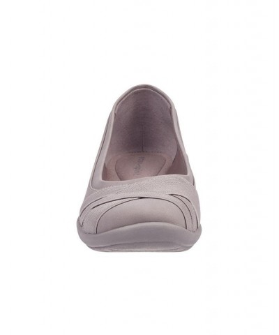 Women's Acasia Round Toe Slip-on Casual Flats Tan/Beige $43.45 Shoes