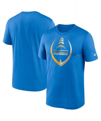 Men's Powder Blue Los Angeles Chargers Icon Legend Performance T-shirt $26.49 T-Shirts