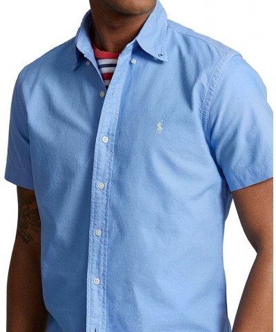 Men's Classic Fit Short Sleeve Oxford Shirt PD03 $42.50 Shirts