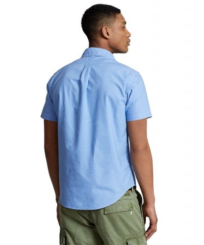 Men's Classic Fit Short Sleeve Oxford Shirt PD03 $42.50 Shirts