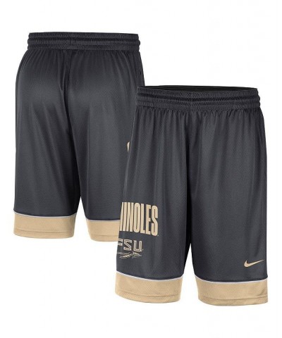 Men's Charcoal, Gold Florida State Seminoles Fast Break Shorts $17.28 Shorts