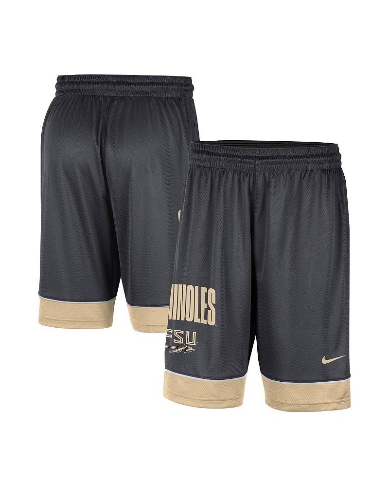 Men's Charcoal, Gold Florida State Seminoles Fast Break Shorts $17.28 Shorts