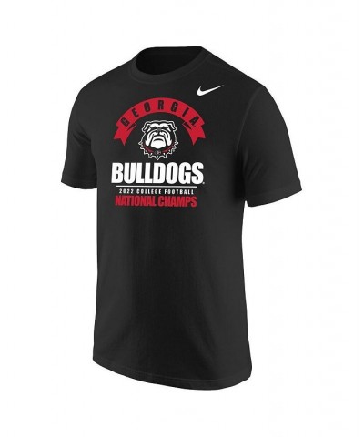 Men's Black Georgia Bulldogs College Football Playoff 2022 National Champions Banner T-shirt $22.94 T-Shirts