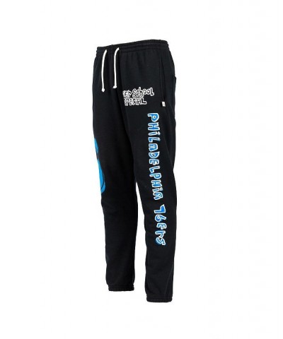 Men's Black Philadelphia 76ers Sweatpants $41.00 Pants