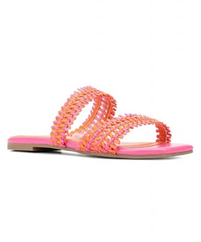 Women's Pammy Flats Pink $34.96 Shoes