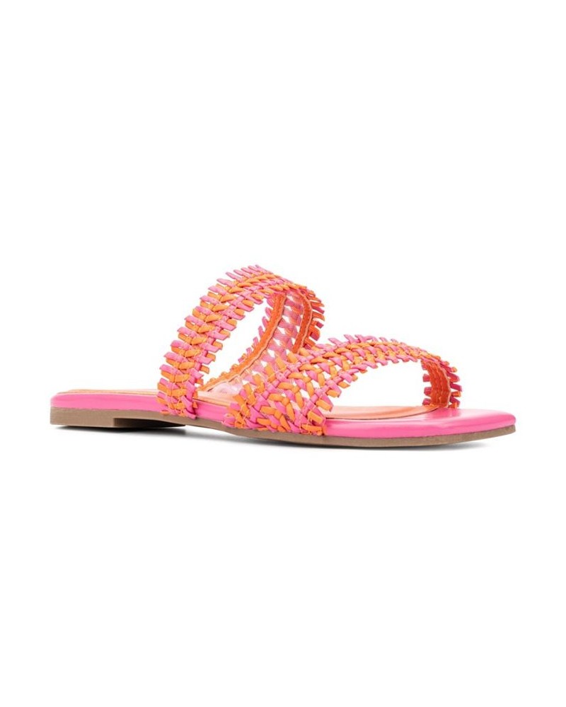 Women's Pammy Flats Pink $34.96 Shoes