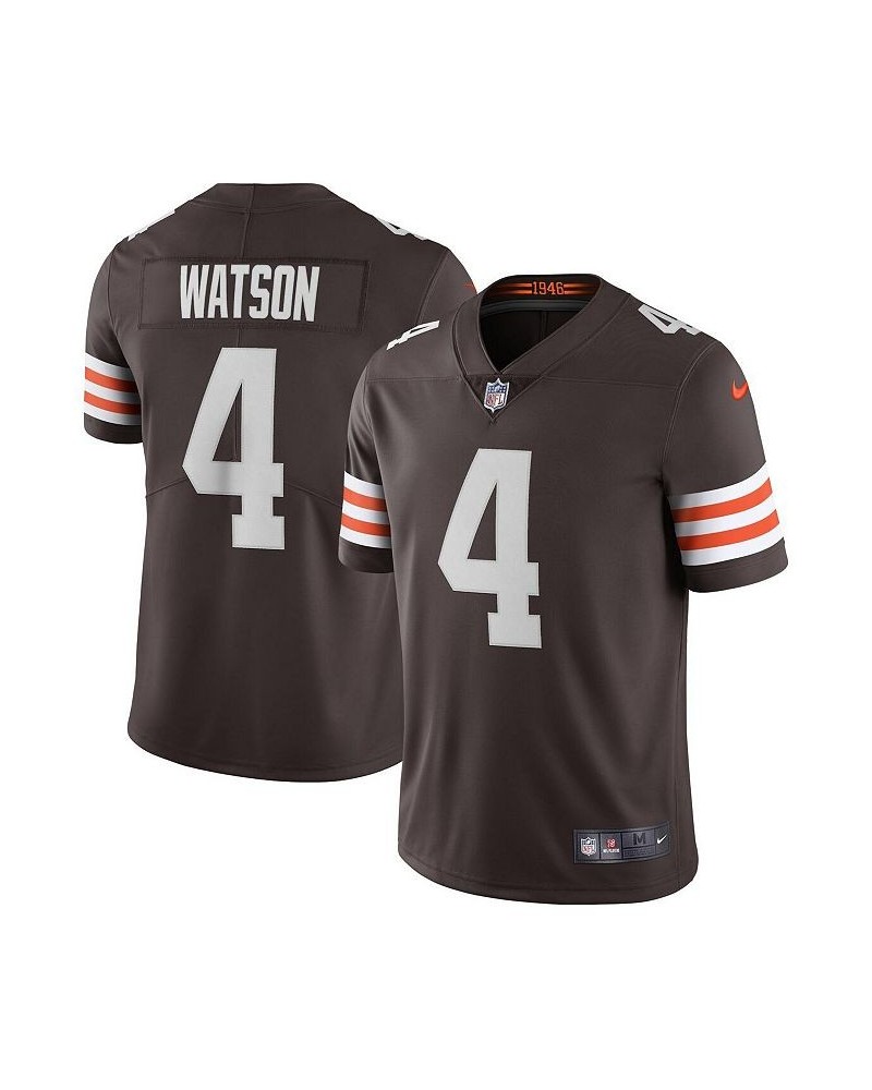 Men's Deshaun Watson Brown Cleveland Browns Vapor Limited Jersey $73.10 Jersey