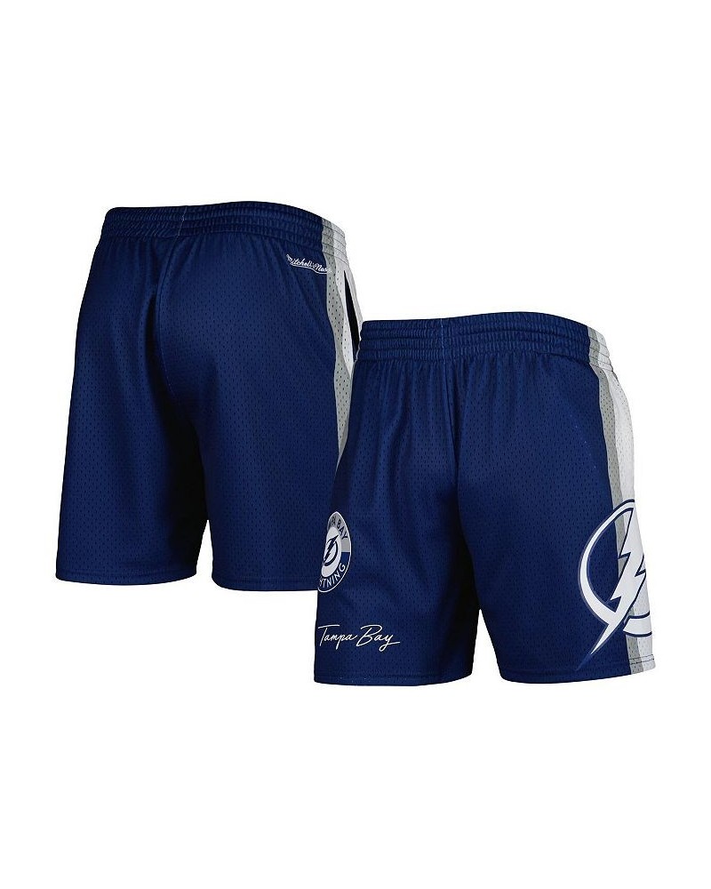 Men's Blue Tampa Bay Lightning City Collection Mesh Shorts $34.85 Shorts