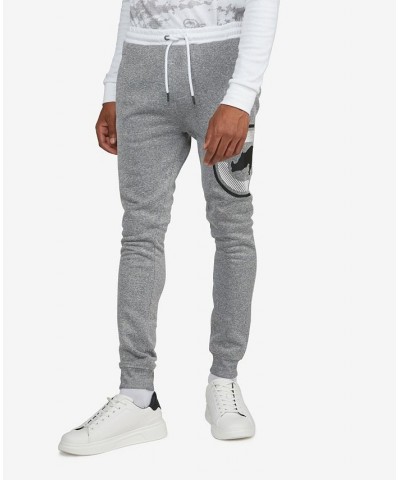 Men's Big and Tall Split Up Joggers Gray $23.20 Pants