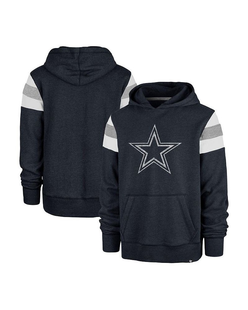 Men's Navy Dallas Cowboys Premier Nico Pullover Hoodie $38.00 Sweatshirt