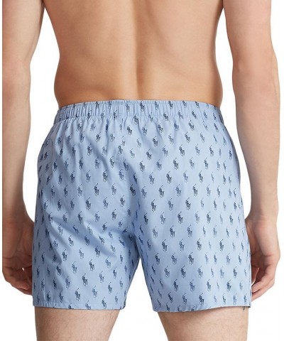 Men's Signature Pony Boxers Blue $20.14 Underwear