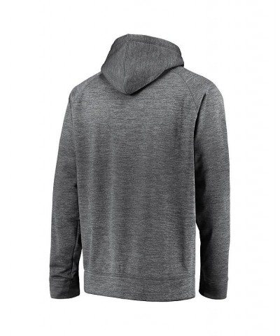 Men's Branded Gray LAFC Battle Charged Raglan Pullover Hoodie $37.50 Sweatshirt