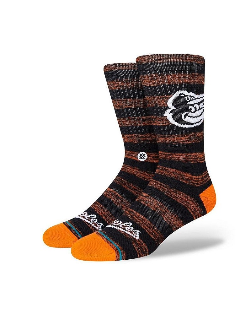 Men's Baltimore Orioles Twist Logo Crew Socks $11.07 Socks