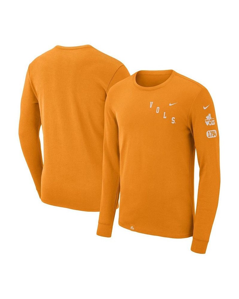 Men's Tennessee Orange Tennessee Volunteers Repeat Logo 2-Hit Long Sleeve T-shirt $22.05 T-Shirts