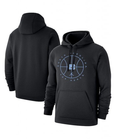 Men's Brand Black North Carolina Tar Heels Basketball Icon Club Fleece Pullover Hoodie $41.65 Sweatshirt