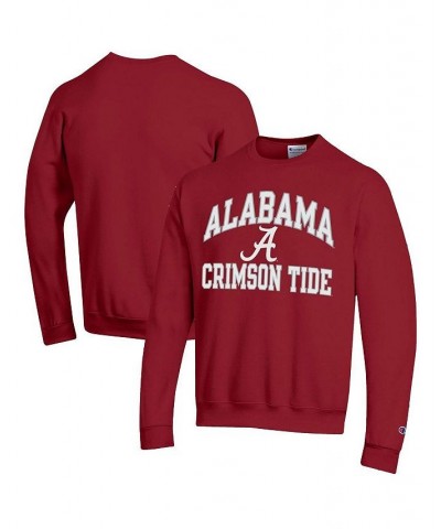 Men's Crimson Alabama Crimson Tide High Motor Pullover Sweatshirt $27.30 Sweatshirt