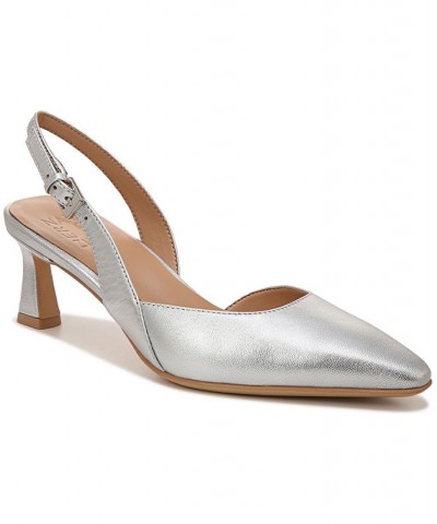 Dalary Slingback Pumps Silver $54.00 Shoes